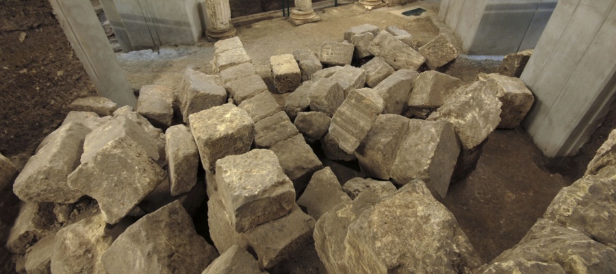 Mutseu_crollo edificio romano