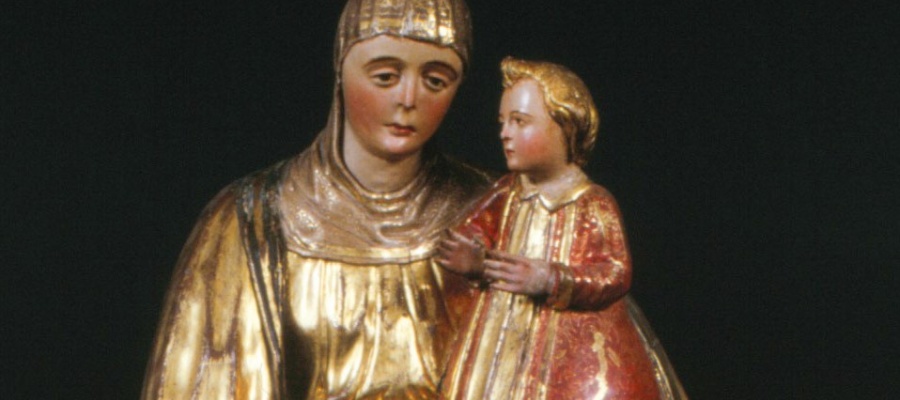 Statua seicentesca raffigurante Santa Lucia